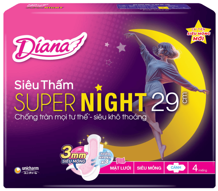 Diana Supernight Siêu Ban Đêm 29cm